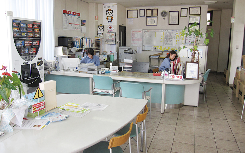 ご来店・受付